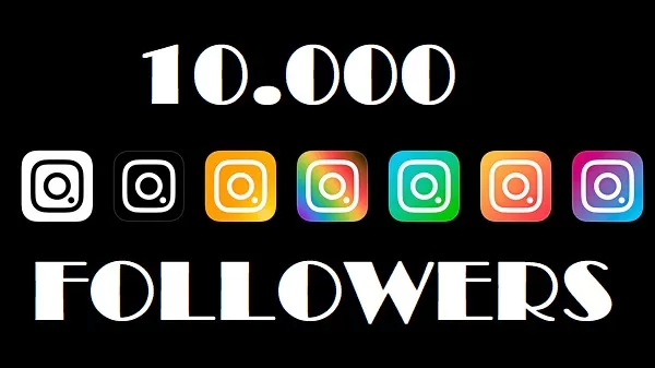 10 000 followers sur Instagram très rapidement