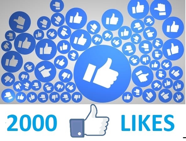 2 000 likes sur Facebook