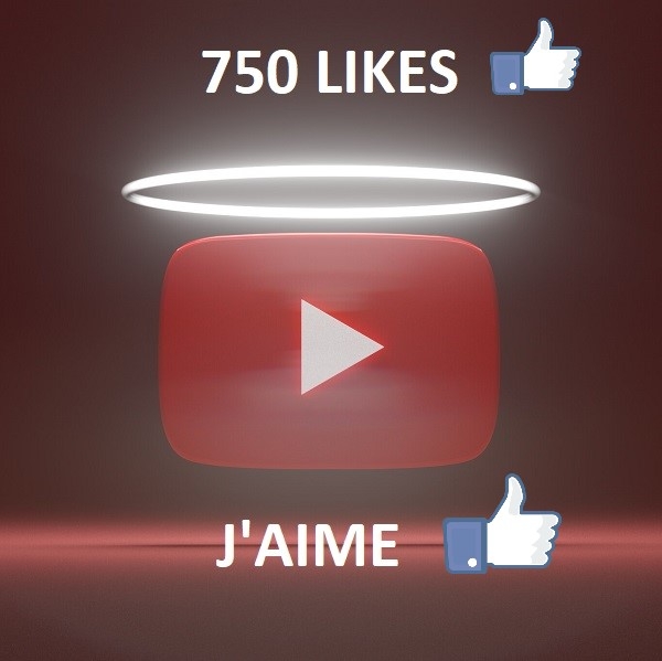 +750 likes avec des vues YouTube de personnes réelles Qualité TOP