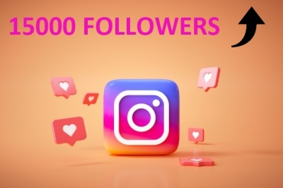 15 000 followers sur Instagram